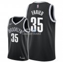 Camisetas NBA de Kenneth Faried Brooklyn Nets Negro Icon 2018