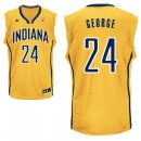 Camisetas NBA de Paul George Indiana Pacers Amarillo