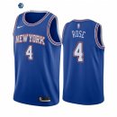 Camiseta NBA de New York Knicks Derrick Rose Azul Statement 2020-21