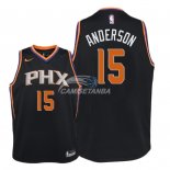 Camisetas de NBA Ninos Phoenix Suns Ryan Anderson Negro Statement 2018
