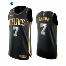 Camiseta NBA de Jaylen Brown Boston Celtics Negro Oro 2020-21
