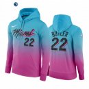 Sudaderas Con Capucha NBA Miami Heat Jimmy Butler Azul Rosa Ciudad 2020-21