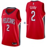 Camisetas NBA de Ian Clark New Orleans Pelicans Rojo Statement 17/18
