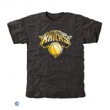Camisetas NBA New York Knicks Negro Oro