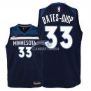 Camisetas de NBA Ninos Minnesota Timberwolves Keita Bates Diop Marino Icon 2018