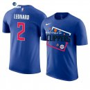 T- Shirt NBA Los Angeles Clippers Kawhi Leonard Azul