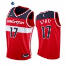 Camisetas NBA de Washington Wizards Joel Ayayi 75th Season Diamante Rojo Icon 2021-22