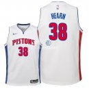 Camiseta NBA Ninos Detroit Pistons Reggie Hearn Blanco Association 2018