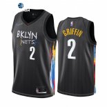Camisetas NBA de Brooklyn Nets Blake Griffin Nike Negro Ciudad 2021-22