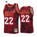 Camisetas NBA Miami Heat NO.22 Jimmy Butler X Mitchell Ness Rojo Hardwood Classics 2022