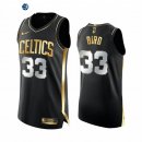 Camiseta NBA de Larry Bird Boston Celtics Negro Oro 2020-21
