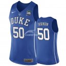 Camisetas NCAA Duke Justin Robinson Azul 2019