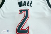 Camisetas NBA de John Wall Washington Wizards Blanco 16/17