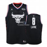 Camisetas de NBA Ninos Zach LaVine 2019 All Star Negro
