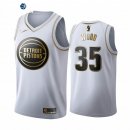 Camiseta NBA de Christian Wood Detroit Pistons Blanco Oro 2019-20