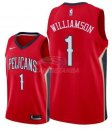 Camisetas NBA de Zion Williamson New Orleans Pelicans Rojo 2019/20