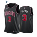 Camiseta NBA de Devon Dotson Chicago Bulls Negro Statement 2020-21