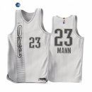 Camisetas NBA de Oklahoma City Thunder Tre Mann 75th Blanco Ciudad 2021-22