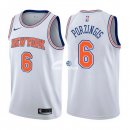 Camisetas NBA de Kristaps Porzingis New York Knicks Blanco Statement 17/18