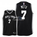 Camisetas de NBA Ninos San Antonio Spurs Chimezie Metu Negro Icon 2018