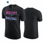 T-Shirt NBA Miami Heat Story Negro Ciudad 2020-21