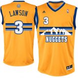 Camisetas NBA de Ty Lawson Denvor Nuggets Amarillo