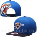 Snapbacks Caps NBA De Oklahoma City Thunder Azul Negro