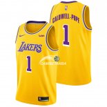 Camisetas NBA de Kentavious Caldwell Pope Los Angeles Lakers Amarillo 18/19