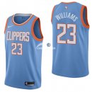 Camisetas NBA de Lou Williams Los Angeles Clippers Nike Azul Ciudad 17/18