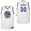 Camiseta NBA Ninos Golden State Warriors Stephen Curry Blanco Association 17/18