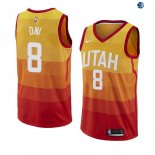 Camisetas NBA de Miye Oni Utah Jazz Nike Amarillo Ciuda 19/20