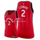 Camisetas NBA Mujer Kawhi Leonard Toronto Raptors Rojo Icon