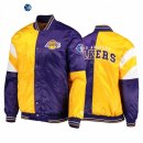 Chaqueta NBA Los Angeles Lakers Purpura Amarillo 2021
