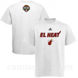 Camisetas NBA Miami Heat Blanco Rojo