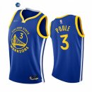 Camisetas NBA de Golden State Warriors Jordan Poole 75th Season Diamante Azul Icon 2021-22