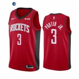 Camiseta NBA de Houston Rockets Kevin Porter Jr. Rojo Icon 2020-21