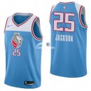 Camisetas NBA de Justin Jackson Sacramento Kings Nike Azul Ciudad 17/18