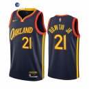 Camisetas NBA de Golden State Warriors Jeff Dowtin Jr. Nike Marino Ciudad 2021