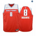 Camisetas de NBA Ninos Sacramento Kings Bogdan Bogdanovic Nike Rojo Ciudad 19/20