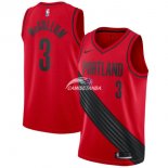 Camisetas NBA de C.J. McCollum Portland Trail Blazers Rojo Statement 17/18