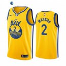 Camiseta NBA de Nico Mannion Golden State Warriors Amarillo Statement 2020-21