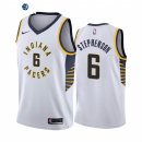 Camisetas NBA Nike Indiana Pacers NO.6 Lance Stephenson Blanco Association 2021-22