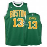 Camisetas de NBA Ninos Marcus Morris Edición ganada Verde 2018/19