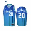 Camisetas NBA Ninos Charlotte Hornets Gordon Hayward Verde Azul 2021