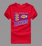 Camisetas NBA Los Angeles Lakers Rojo-2