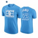 T-Shirt NBA Los Angeles Lakers LeBron James Story Azul Ciudad 2020-21