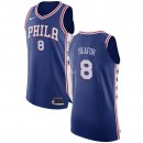 Camisetas NBA de Jahlil Okafor Philadelphia 76ers Azul Icon 17/18