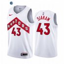 Camiseta NBA de Pascal Siakam Toronto Raptors NO.43# Blanco Association 2020-21