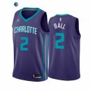 Camiseta NBA de LaMelo Ball Charlotte Hornets Purpura Statement 2020-21
