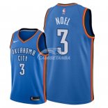 Camisetas NBA de Nerlens Noel Oklahoma City Thunder Azul Icon 2018